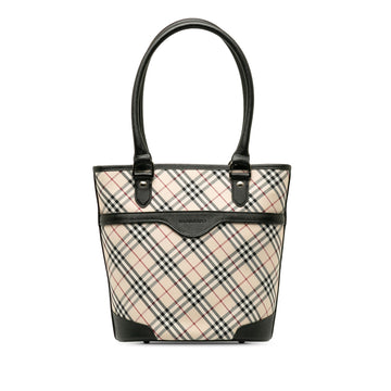 BURBERRY Nova Check Tote Bag