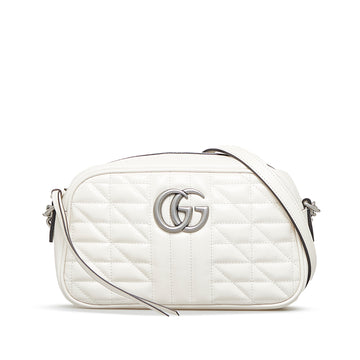 GUCCI Small Marmont Matelasse Crossbody Bag