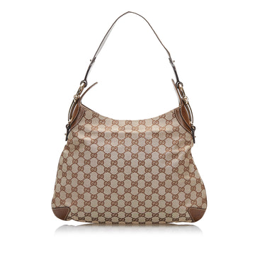 Gucci GG Canvas Horsebit Creole Hobo Bag