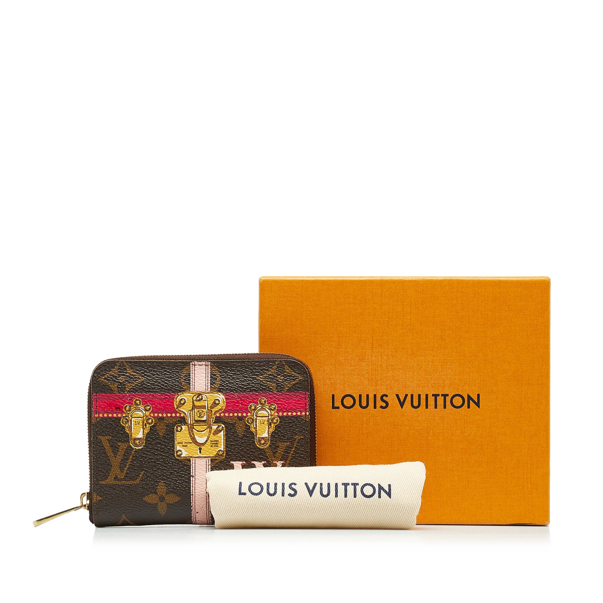 Louis Vuitton Coin Purse Zippy Monogram Summer Trunk Collection