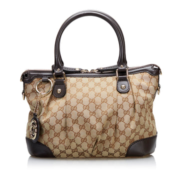 Gucci GG Canvas Sukey Handbag