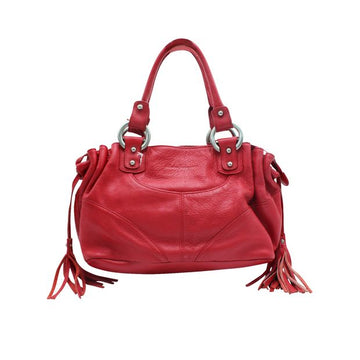 SALVATORE FERRAGAMO Red Leather Handbag