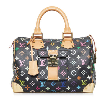 LOUIS VUITTON Monogram Multicolore Speedy 30 Boston Bag