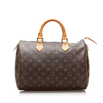 Louis Vuitton Monogram Speedy 30 Boston Bag