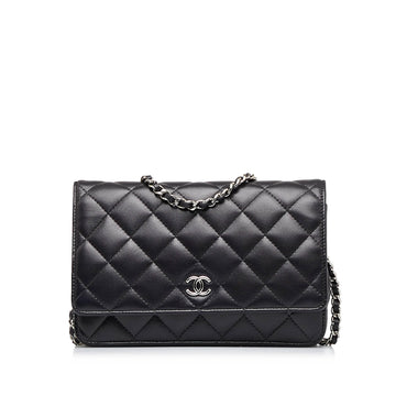 CHANEL Classic Wallet on Chain Crossbody Bag