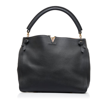 LOUIS VUITTON Taurillon Tournon Hobo Bag