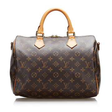 Louis Vuitton Monogram Speedy Bandouliere 30 Satchel