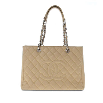 CHANEL Caviar Grand Shopping Tote Tote Bag