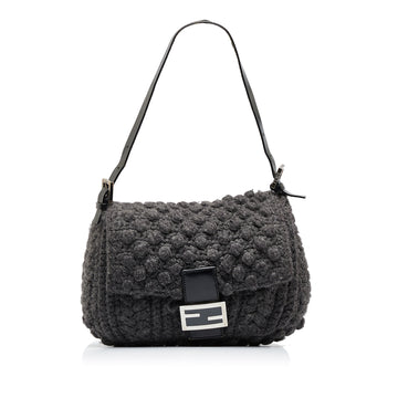 FENDI Crochet Mamma Forever Shoulder Bag