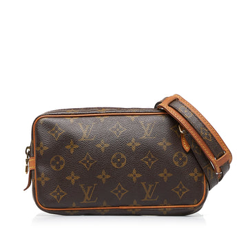 LOUIS VUITTON Monogram Pochette Marly Bandouliere Crossbody Bag