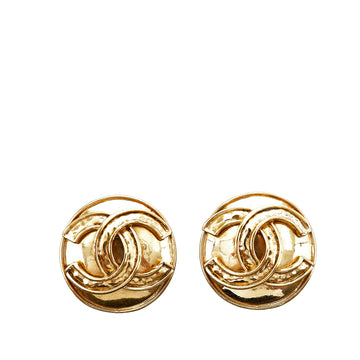 CHANEL CC Clip-on Earrings Costume Earrings