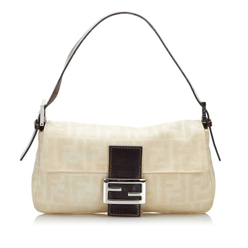 Fendi Zucca Canvas Baguette