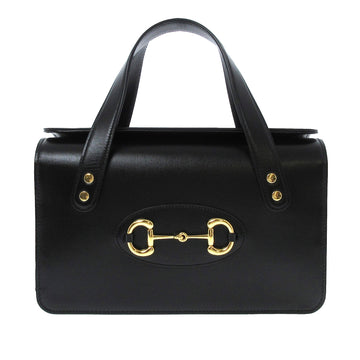 Gucci Horsebit 1955 Small Top Handle Leather Handbag