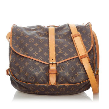 Louis Vuitton Monogram Saumur 35 Crossbody Bag