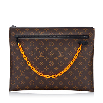 Louis Vuitton Monogram Solar Ray A4 Pochette Clutch Bag