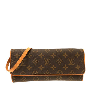 LOUIS VUITTON Monogram Pochette Twin GM Crossbody Bag