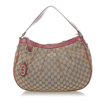 Gucci GG Canvas Sukey Shoulder Bag