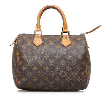 LOUIS VUITTON Monogram Speedy 25 Boston Bag