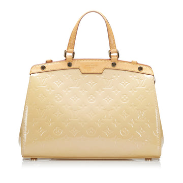 Louis Vuitton Monogram Vernis Brea MM Satchel