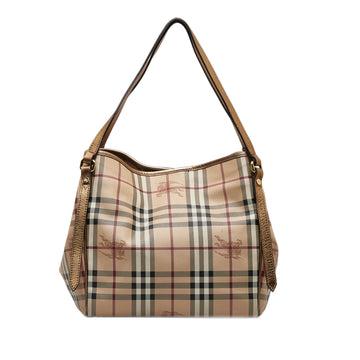 BURBERRY Haymarket Check Canterbury Tote Bag