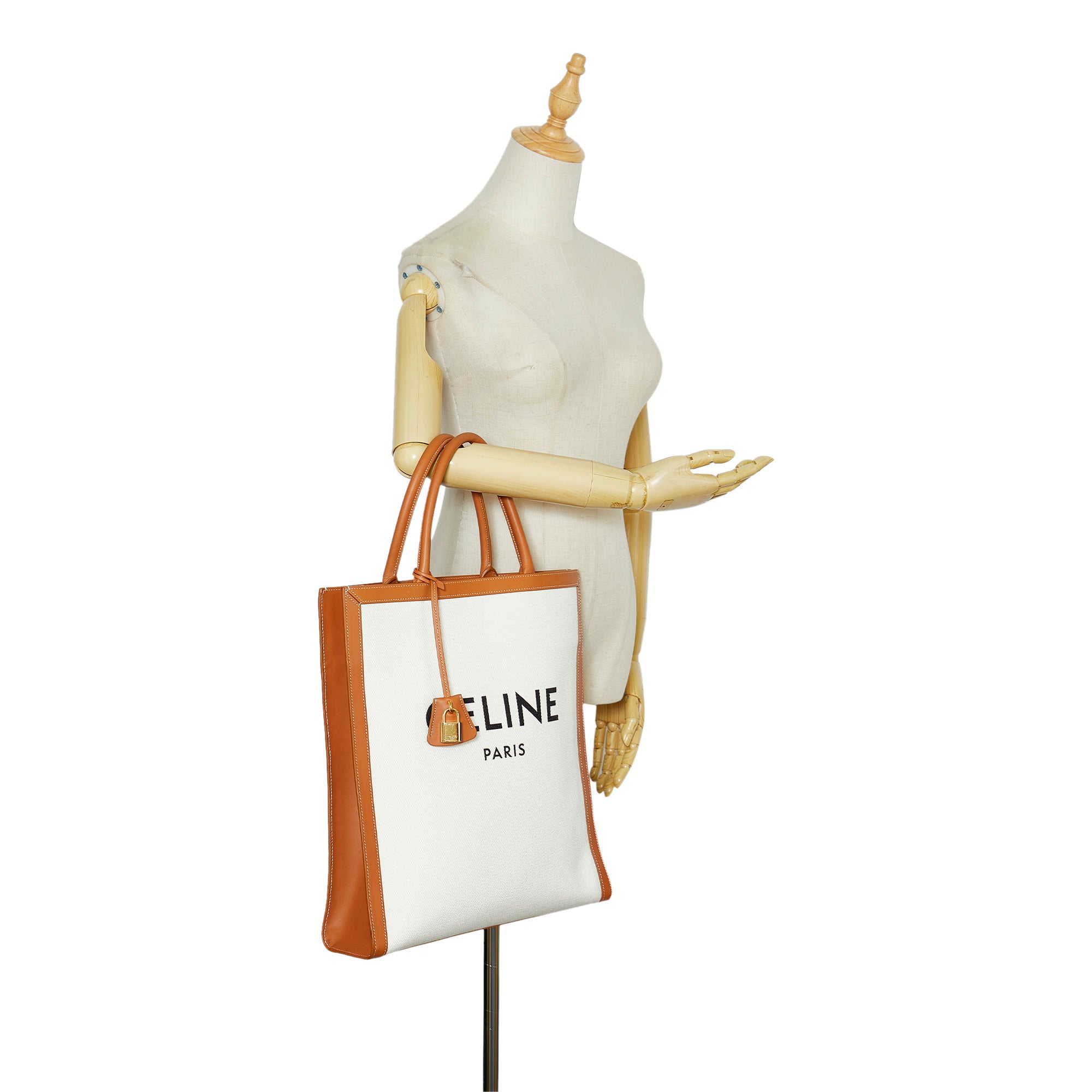 Celine horizontal best sale cabas canvas