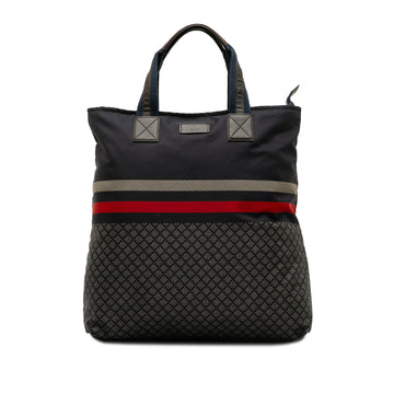 GUCCI Diamante Web Tote Tote Bag