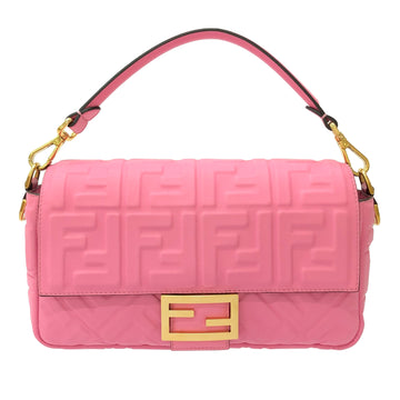 FENDI Embossed Zucca 1974 Baguette Bag