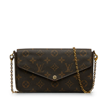 LOUIS VUITTON Monogram Pochette Felicie Crossbody Bag