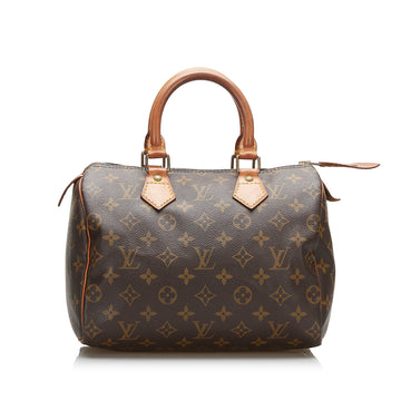 LOUIS VUITTON Monogram Speedy 25 Boston Bag