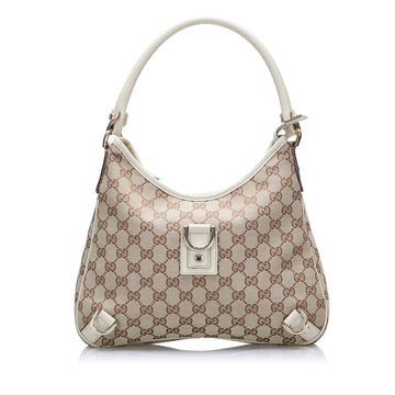 Gucci GG Canvas Abbey D-Ring Shoulder Bag