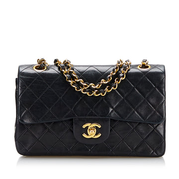 CHANEL Small Classic Lambskin Double Flap Bag