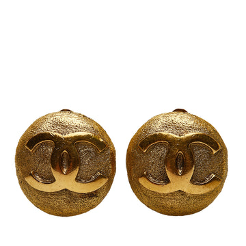 CHANEL CC Clip On Earrings Costume Earrings