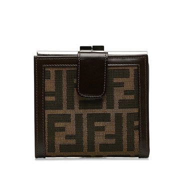 FENDI Zucca Bifold Wallet Small Wallets