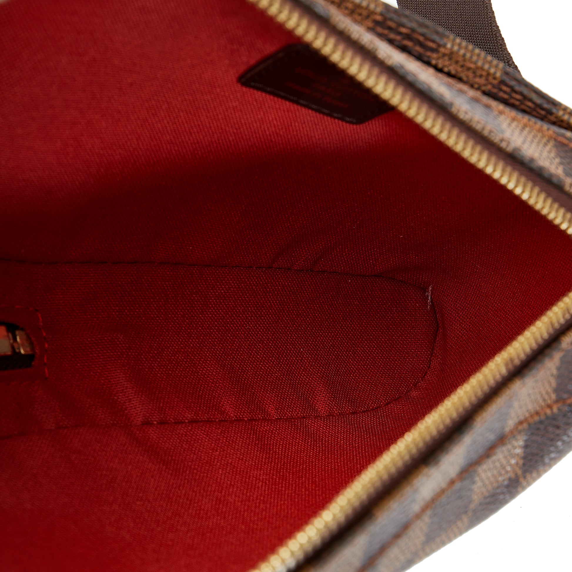 Geronimo cloth crossbody bag Louis Vuitton Brown in Cloth - 14772877