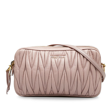 MIU MIU Matelasse Crossbody Bag