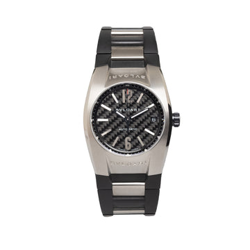 BVLGARI Automatic Stainless and Rubber Ergon Watch