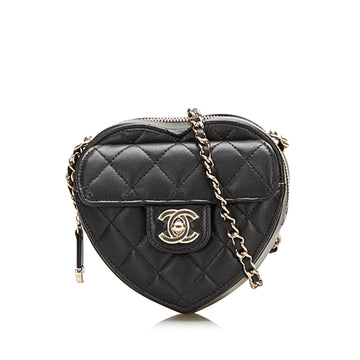 Chanel Mini CC in Love Heart Crossbody Bag