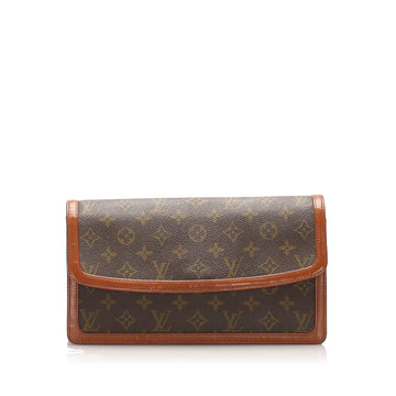 Louis Vuitton Monogram Pochette Dame GM Clutch Bag
