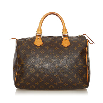 Louis Vuitton Monogram Speedy 30 Boston Bag