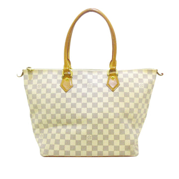 Louis Vuitton Damier Azur Saleya MM Tote Bag