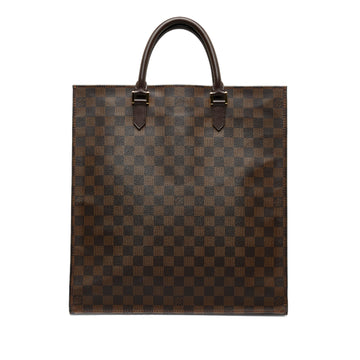 LOUIS VUITTON Damier Ebene Venice Sac Plat Tote Bag