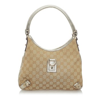 Gucci GG Canvas Abbey D-Ring Shoulder Bag