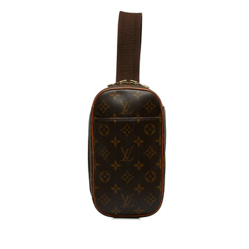 LOUIS VUITTON Monogram Pochette Gange Crossbody Bag