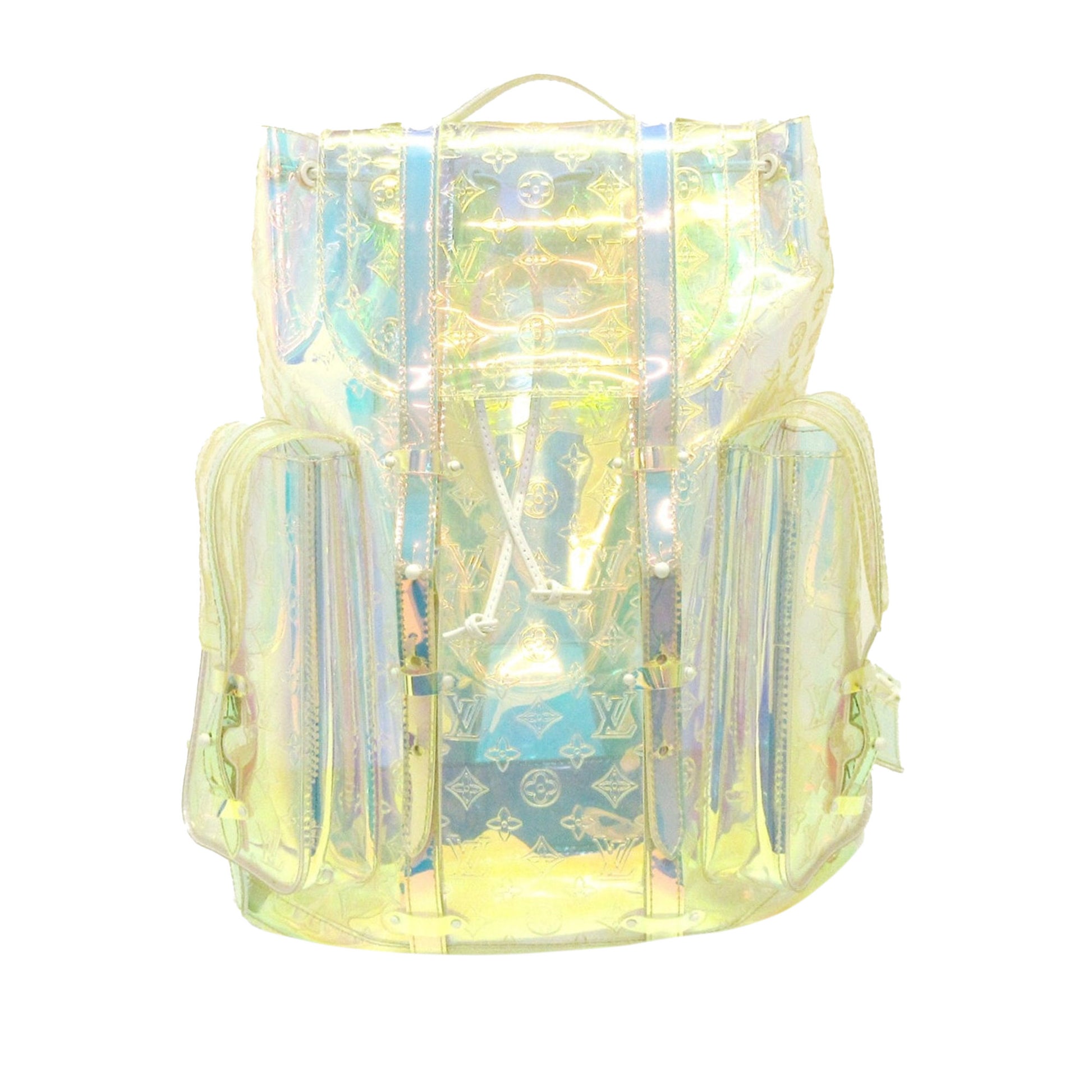 Louis Vuitton Monogram Prism Christopher GM - Clear Backpacks