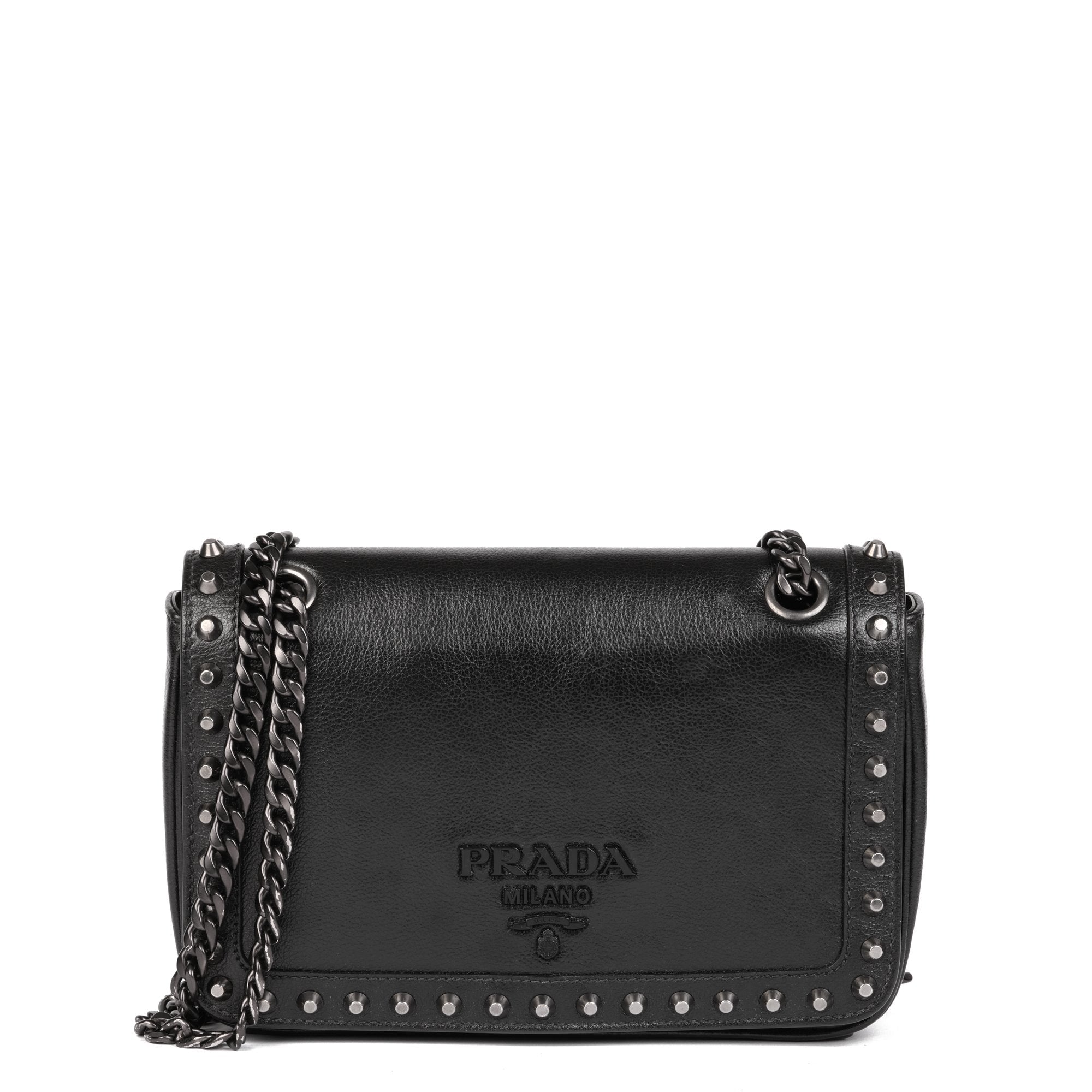 Prada studded 2024 crossbody