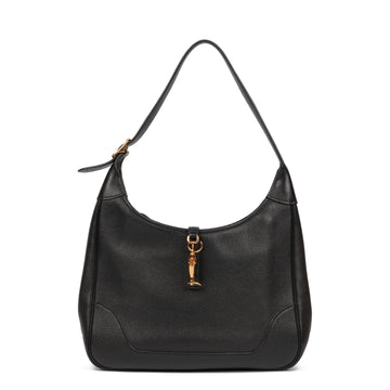 Hermes Black Togo Leather Trim II 31 Shoulder Bag