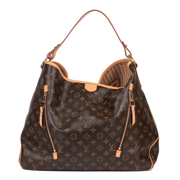 Louis Vuitton Brown Monogram Canvas & Vachetta Leather Delightful GM Top Handle Bag