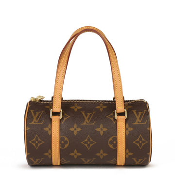 Louis Vuitton Brown Monogram Coated Canvas & Vachetta Leather Mini Papillion Tote