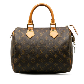 LOUIS VUITTON Monogram Speedy 25 Boston Bag