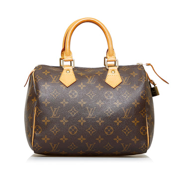 LOUIS VUITTON Monogram Speedy 25 Boston Bag